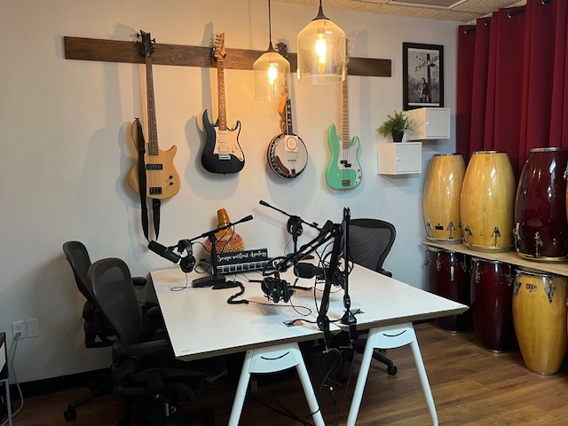 Podcast Studio in Banker Hill San Diego California